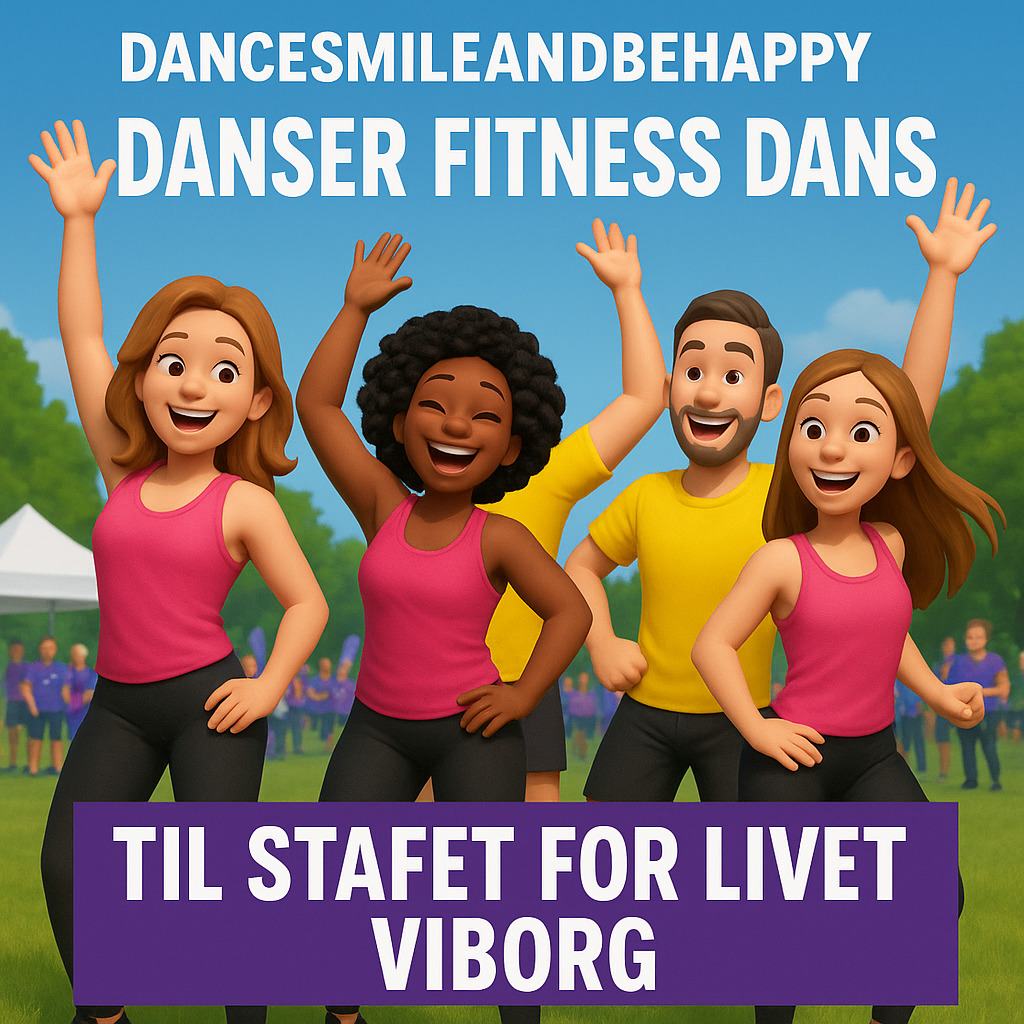 Dans penge til Kræftens Bekæmpelse med DanceSmileAndBeHappy ved Stafet for Livet