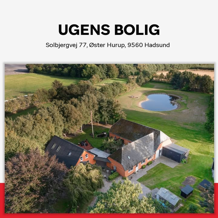 Home Hobro præsenterer ugens bolig: Idyllisk landejendom i Øster Hurup til salg
