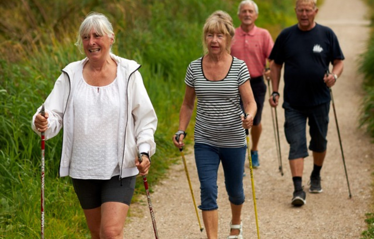 Kom ud og gå stavgang med Ældre Sagen i Hammel
