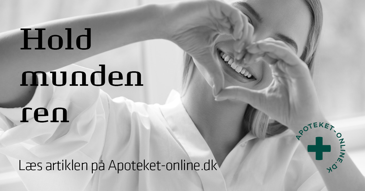 Vejlby Apotek opfordrer til god mundhygiejne for at undgå tandproblemer