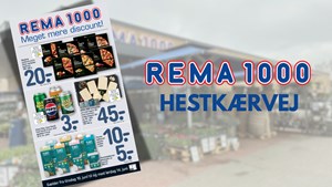 Spar stort på dine indkøb hos REMA 1000 Hjørring