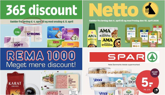 Gode tilbud: Buko flødeost til 10 kr. og hakket dansk kød til kun 20 kr.