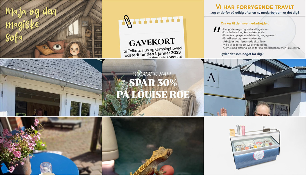 Nyt fra Operaen i Midten, Museerne i Holstebro, My Style og 9 andre