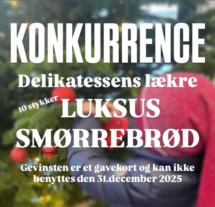 SuperBrugsen Dronninglund lancerer adventskonkurrence med chance for at vinde lækre smørrebrød