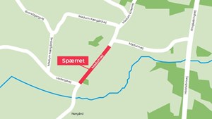Vejarbejde på Madumvej i Ulfborg medfører afspærringer og omkørsler i vinteren 2025