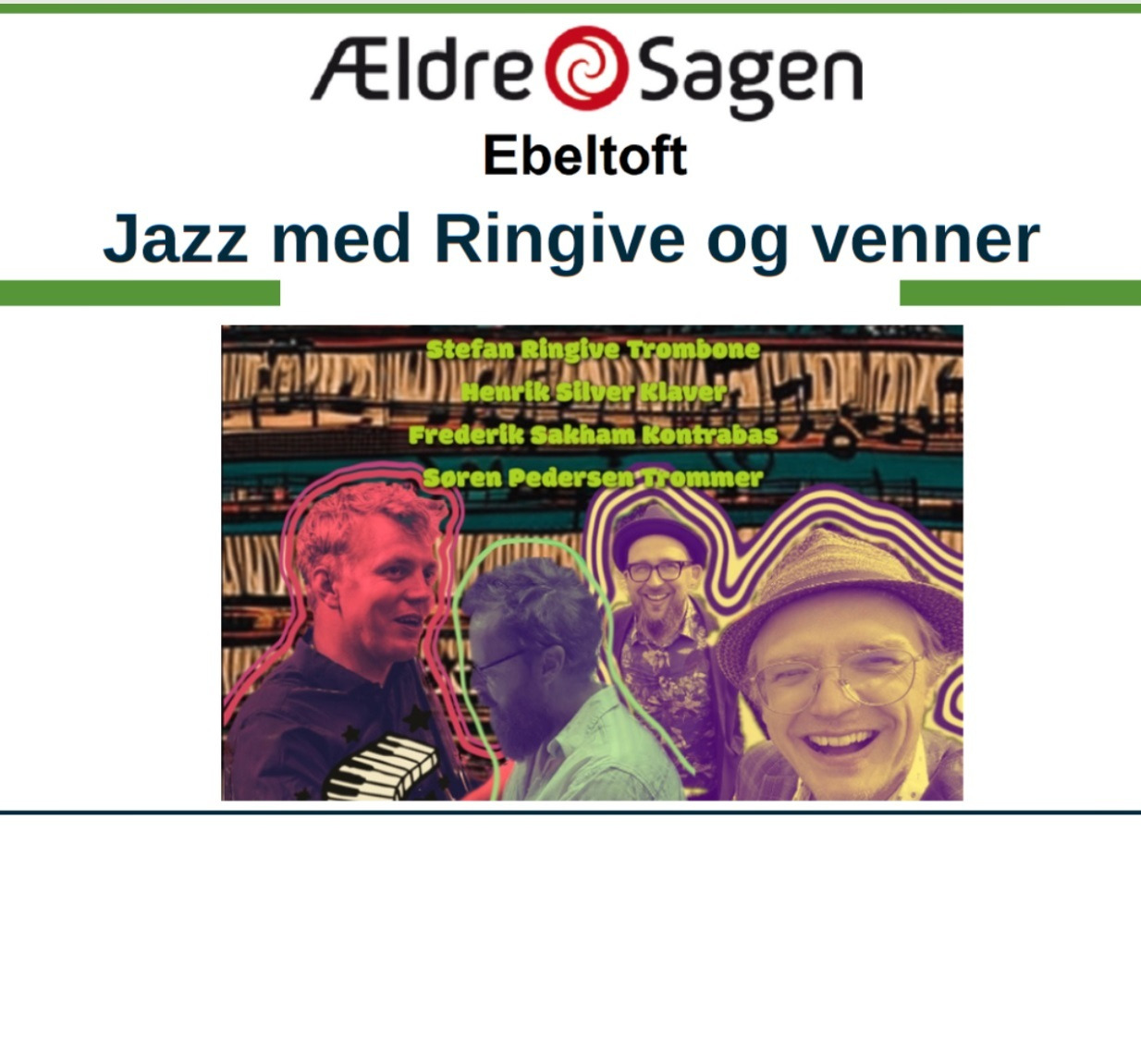 En aften med jazz og svenske viser på Maltfabrikken