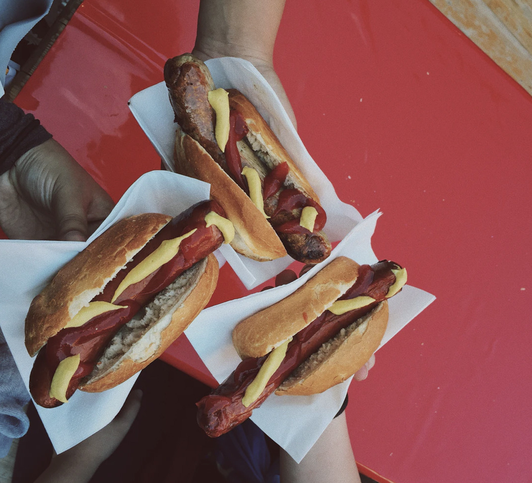 Gratis Hotdogs til alle i forbindelse med jubilæum