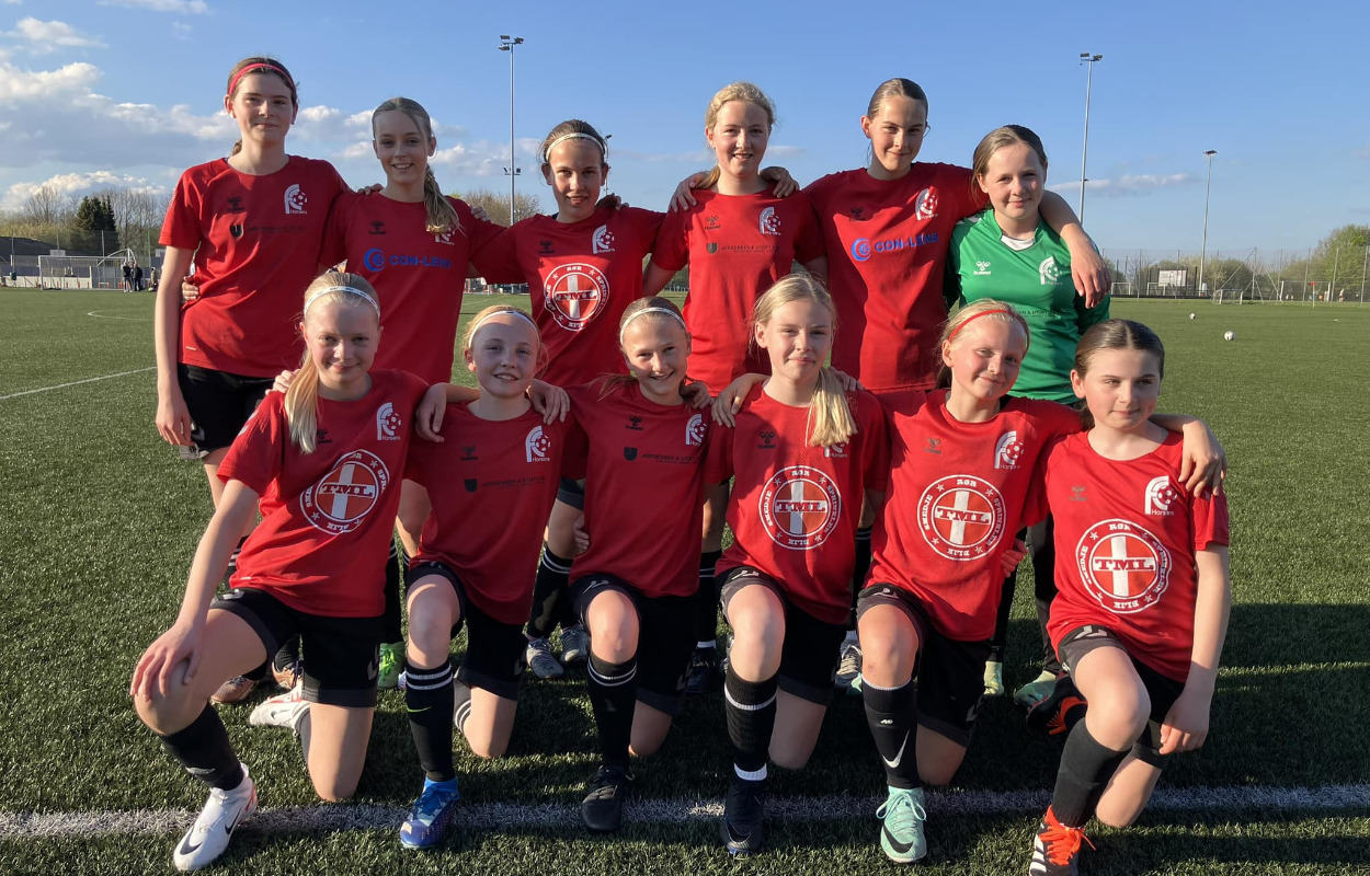 FC Horsens' U13-piger stødte på modgang i mødet med Team VAB