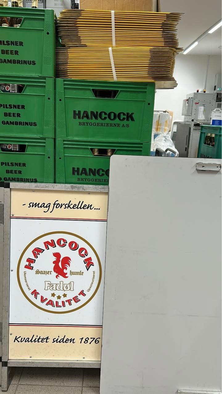 Gratis ølsmagning med Hancock hos MIN KØBMAND I ASP i dag