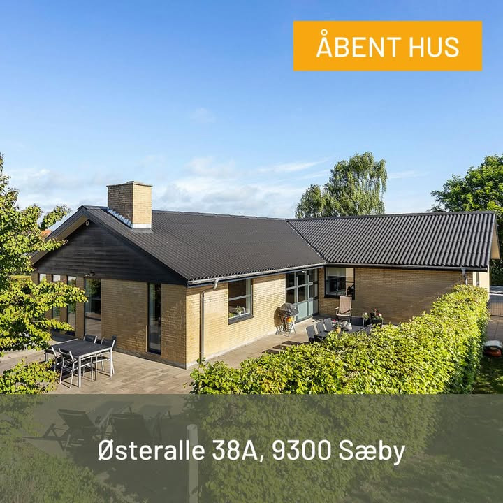 Mæglerhuset Sæby holder åbent hus søndag den 12. juli