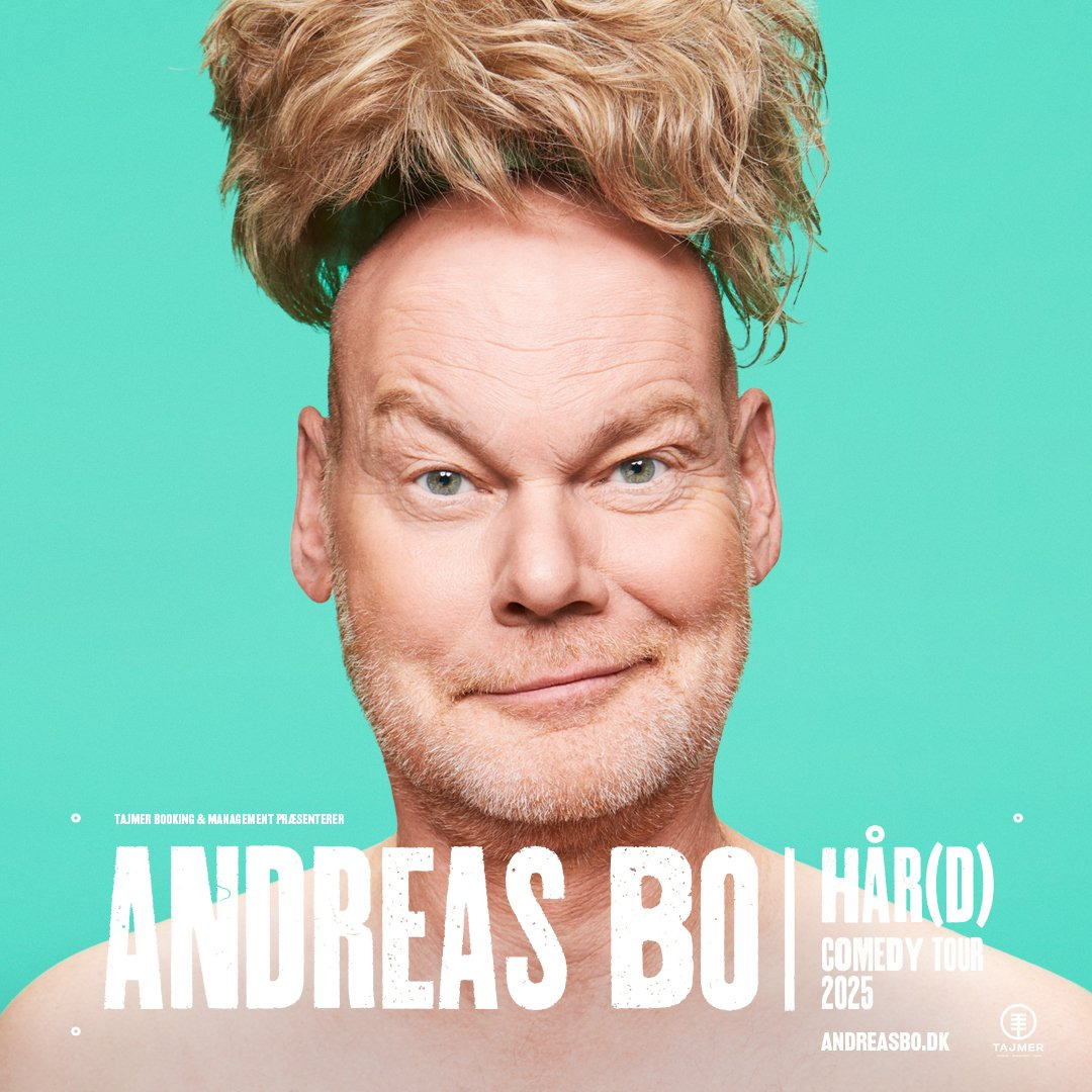 Andreas Bo klar til at underholde i Ringsted med showet "HÅR(D)
