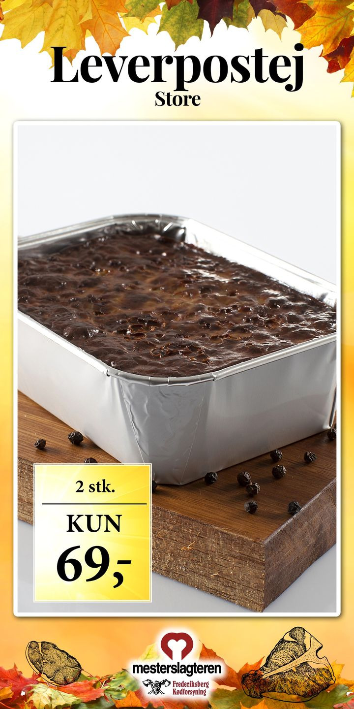 Ferietilbud uge 42 hos Frederiksberg Kødforsyning v/Christian Rytter Sørensen 