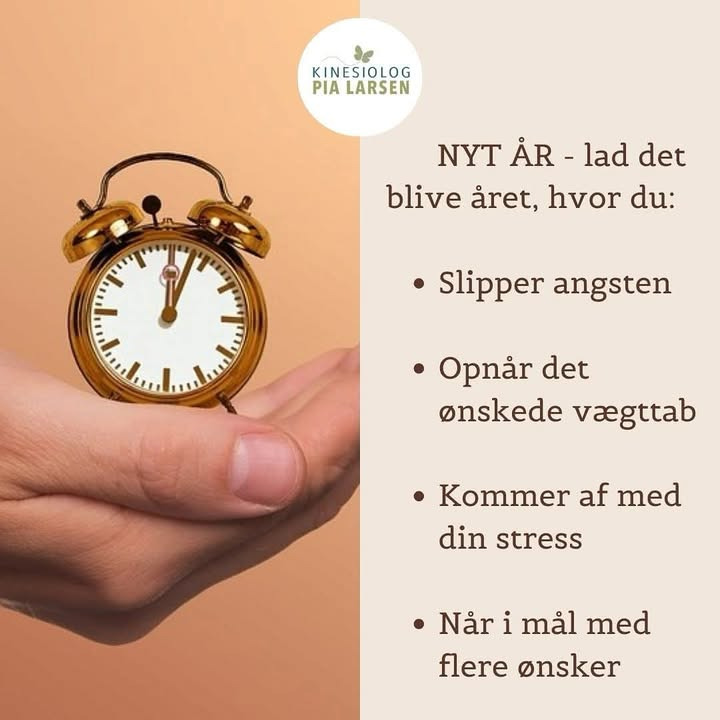 Kinesiolog - Pia ser frem til at opnå fantastiske mål med nye og nuværende klienter i 2025