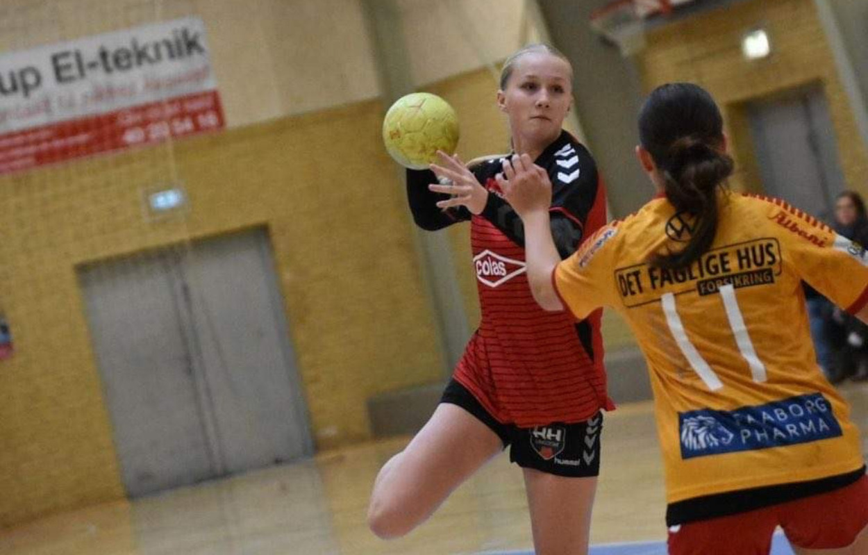 Sarah Lanoix var flyvende trods Horsens HK-nederlag