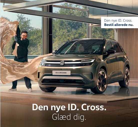 Autocentralen Viborg viser den nye elektriske Volkswagen ID. Cross i tre dage