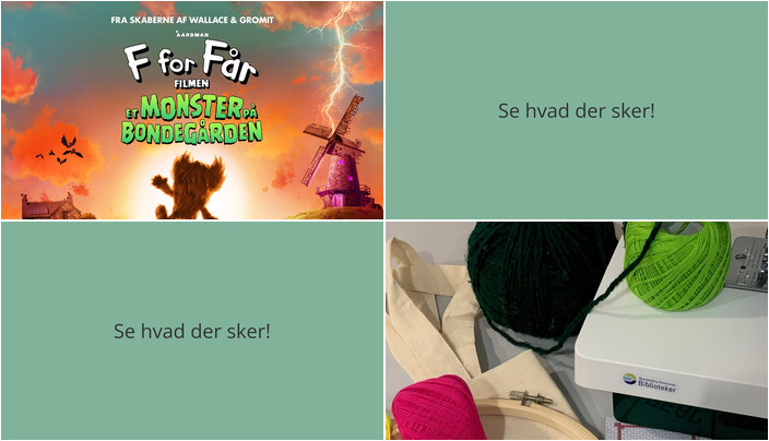 Ugens spændende muligheder i Galten: Fra kreative workshops til Halloween-film