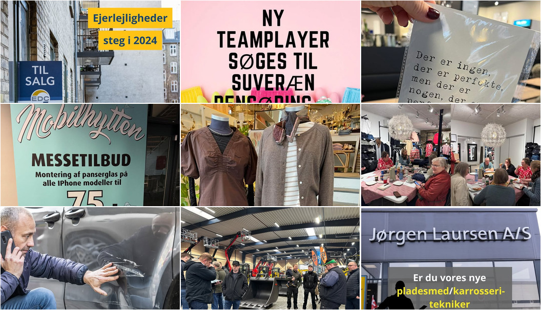 Nyt fra SKIVE FIRMAIDRÆT, Guldsmed Ø, WIIBEN og 10 andre