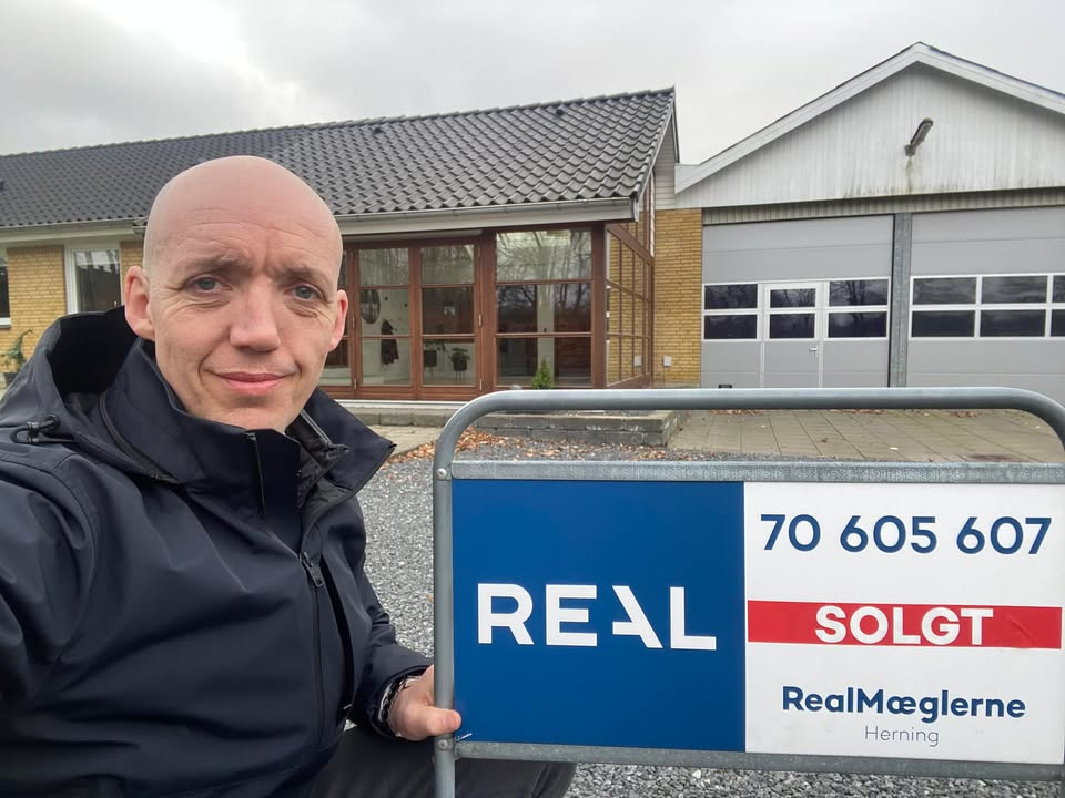 RealMæglerne Herning sælger ejendom på Kølkærvej efter overtagelse fra anden mægler