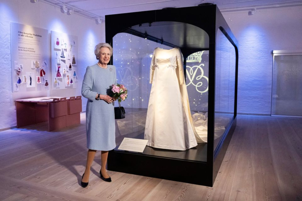 Prinsesse Benedikte åbnede onsdag udstilling på Koldinghus