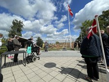 Nye handicapboliger fejret med rejsegilde