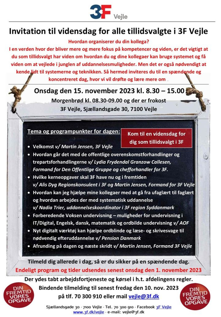 Hold dig ajour med dagens opdateringer fra Vejle