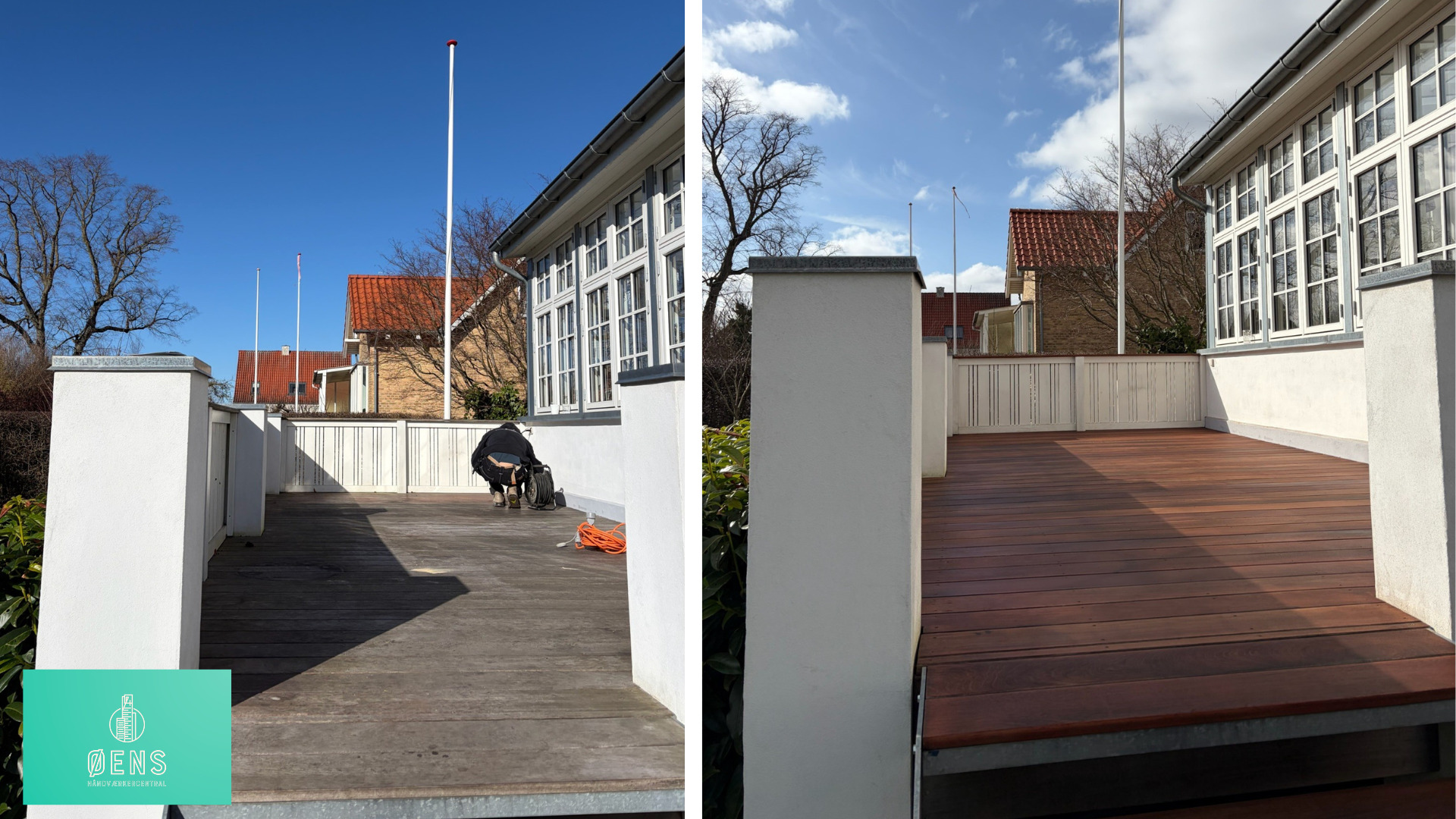 Få en terrasse der står skarpt til sommeren med Øen Håndværkercentral