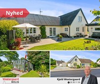 Westergaard Bolig præsenterer charmerende hus på hovedgaden i Børglum uden bopælspligt
