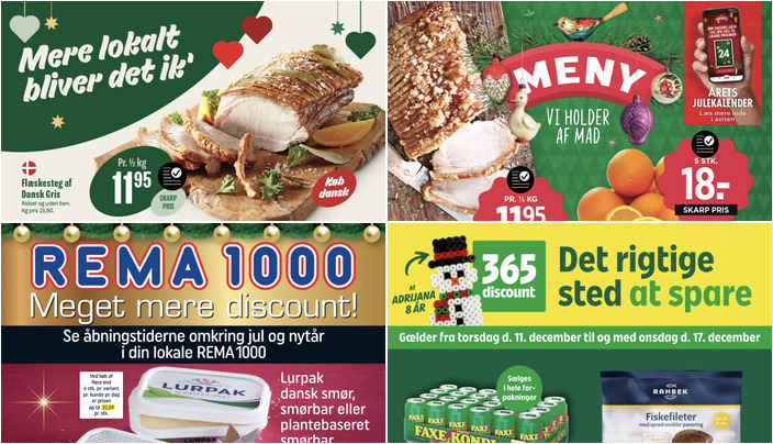 Flæskesteg af dansk gris til kun 11,95 kr. og Kærgården smør til 7,50 kr. - se ugens bedste lokale tilbud