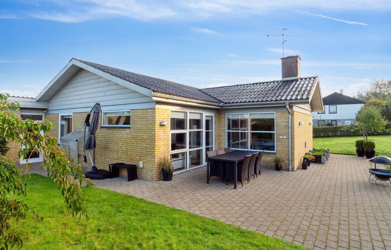 Charmerende ejendom i idylliske Langå