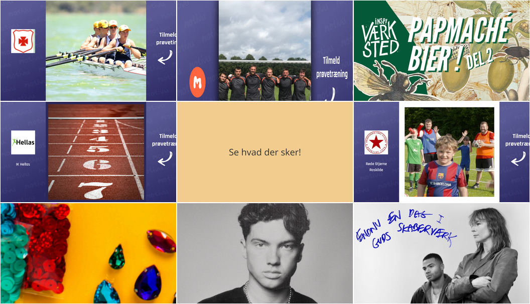 Fra rugbytræning til koncerter: Se hvad der sker i Roskilde den kommende uge