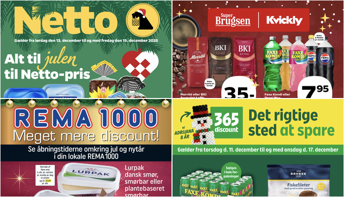 Fristende tilbud: Rahbek fiskefileter til 10 kr. og Kærgården smør til kun 7,50 kr.