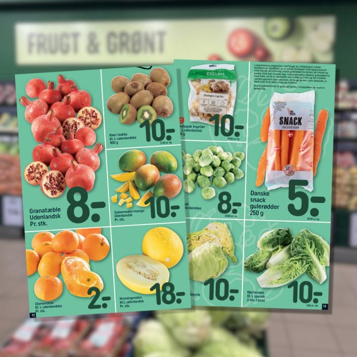 Rema 1000 Gødvad tilbyder et væld af frugt- og grøntfavoritter i ugens avis
