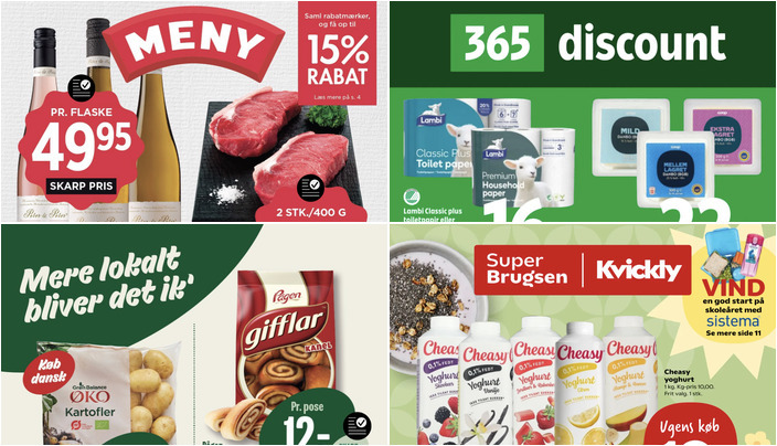 Gode lokale tilbud: Lambi toiletpapir til 16 kr. og Spier PS vin til 39 kr.