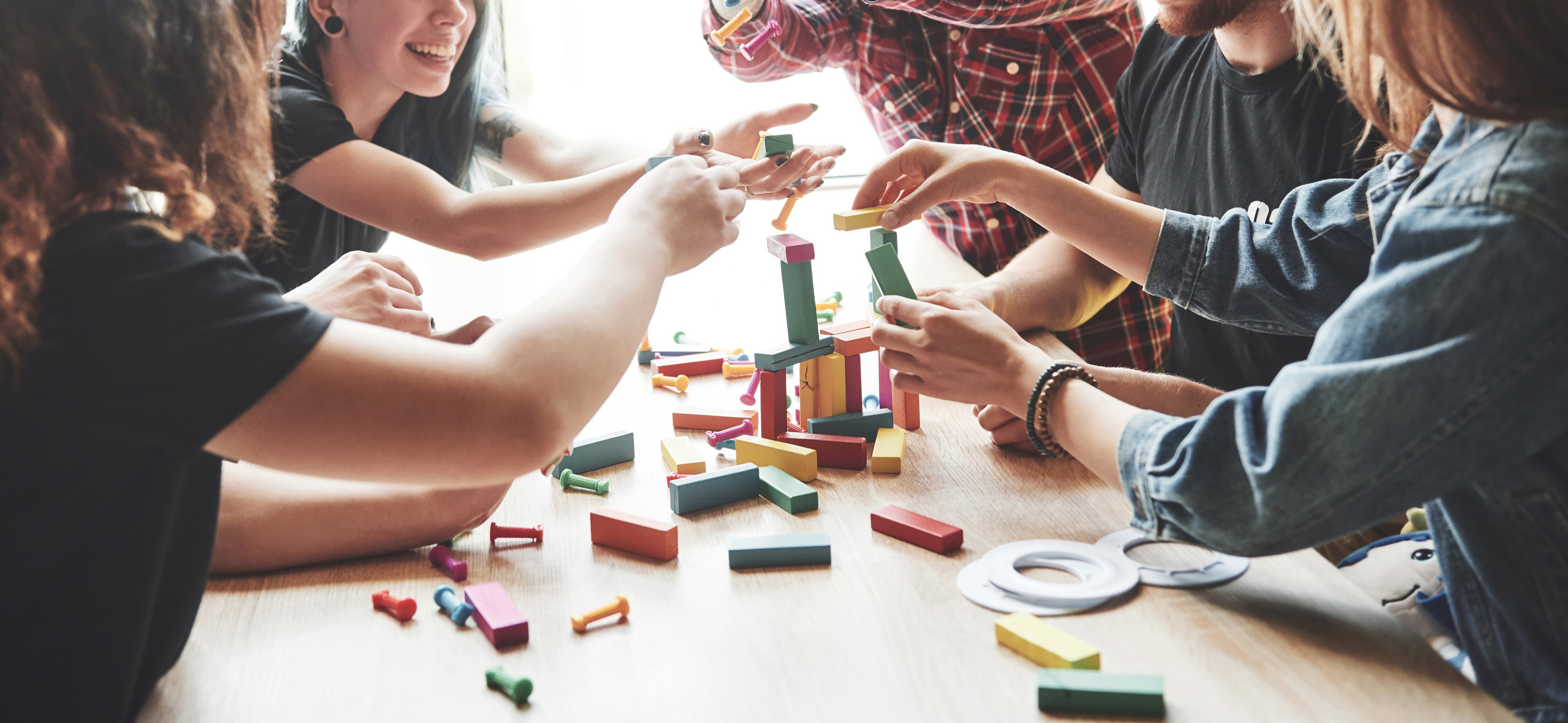 Brætspilshygge for unge på Trekanten i Aalborg