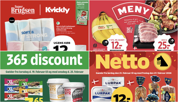 Grøn Balance Økologiske Bananer til 12 kr. og Lurpak Smør til 12 kr. - se de lokale dagligvaretilbud i Værløse