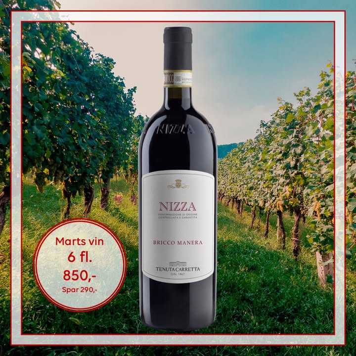 Lahvino Wine & Spirits tyvstarter marts med ny månedsvin fra Nizza DOCG