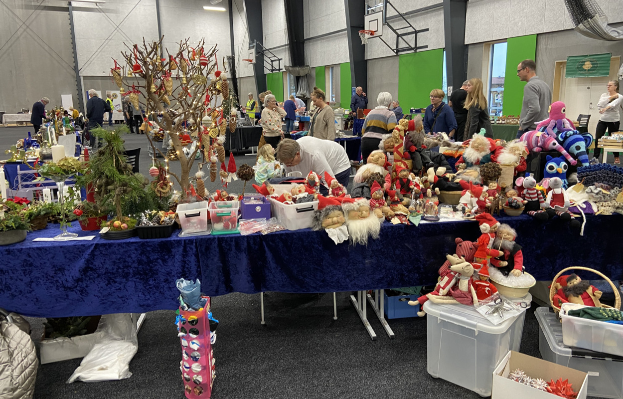 Nu er det jul igen: Lions Club holder Jule- og kræmmermarked