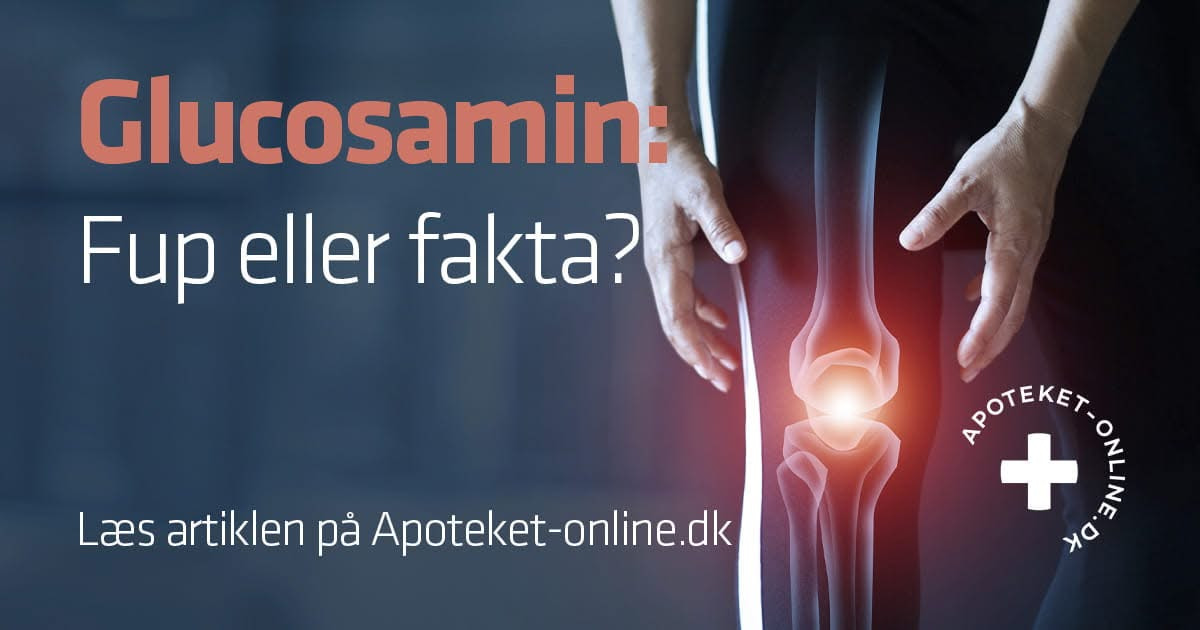 Veri Apotek deler artikel om glucosamin ved slidgigt