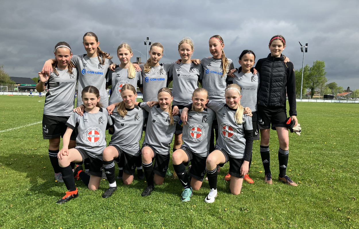FC Horsens' U13-piger gav aldrig op og imponerede med en sejr i Kolding
