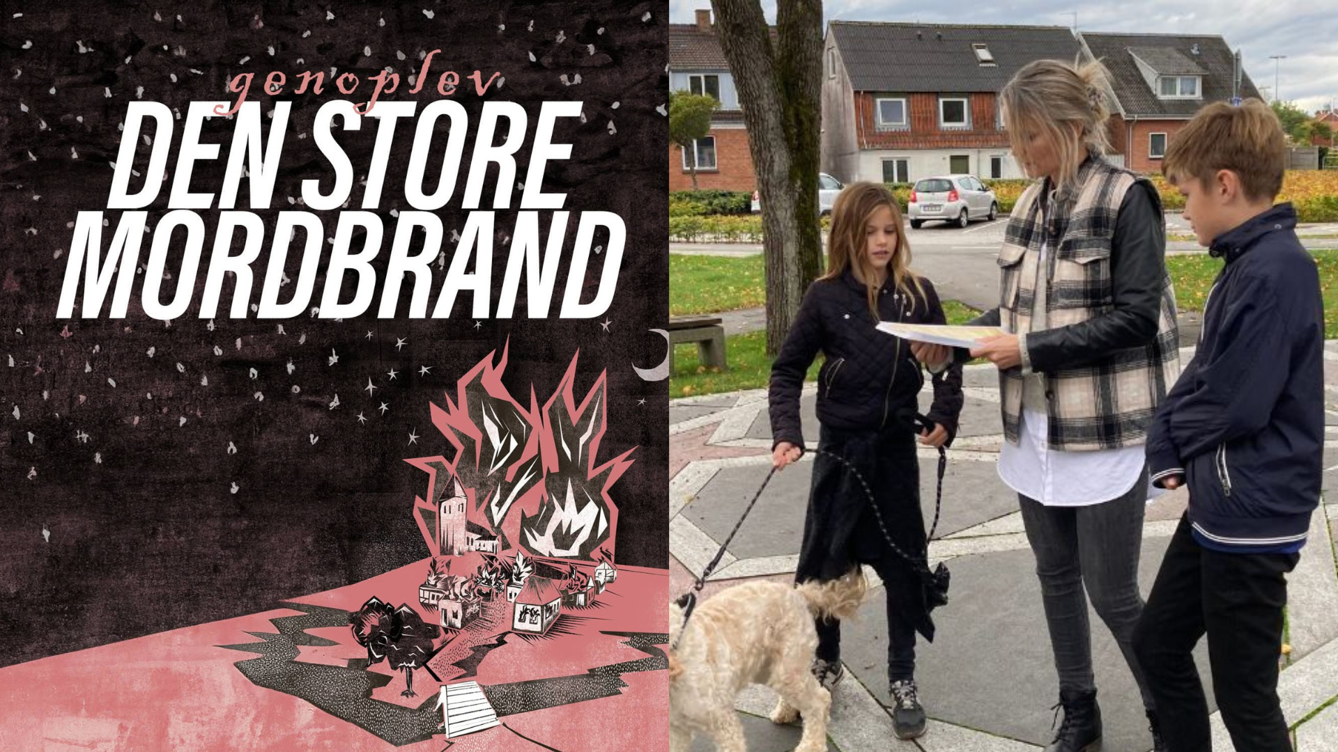 Tag på gådejagt og løs mysteriet om Den Store Mordbrand