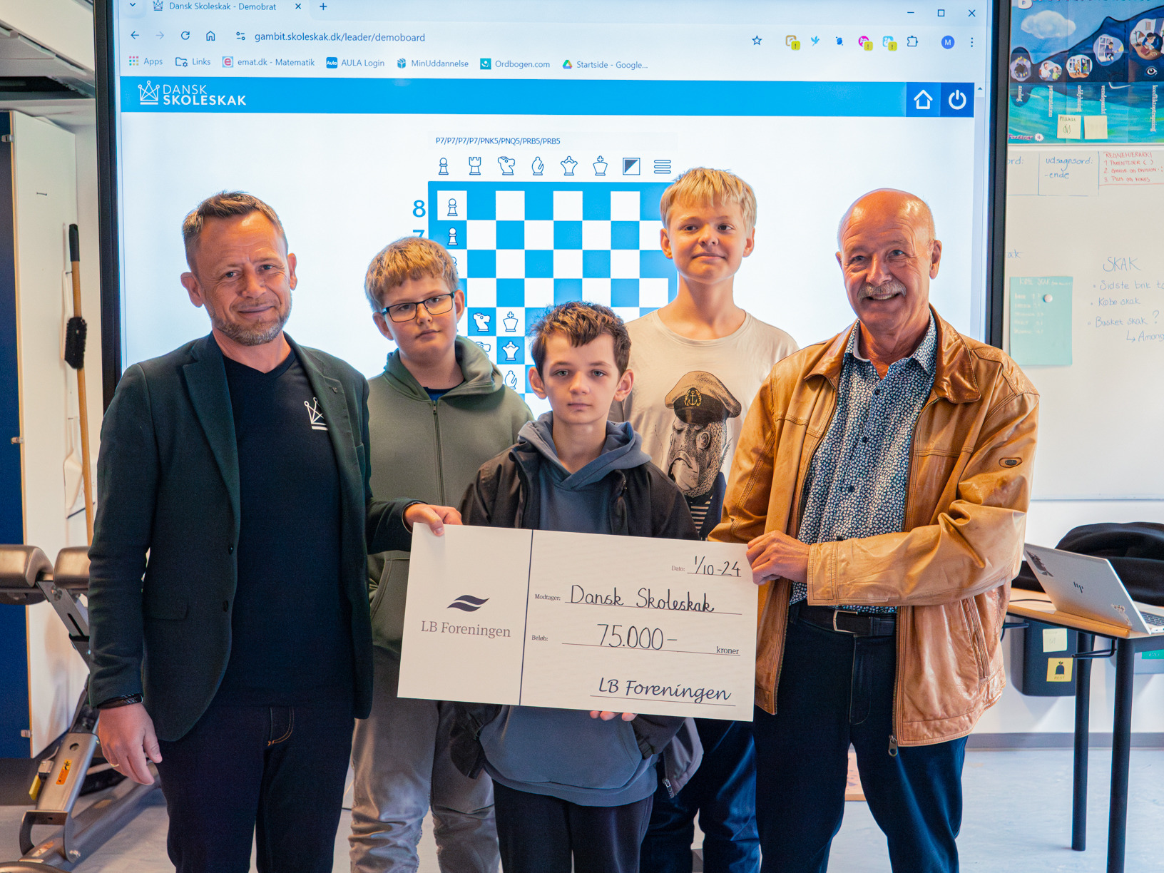 Donation til Dansk Skoleskak skal skabe gode fællesskaber for børn og unge med særlige behov på Sjælland