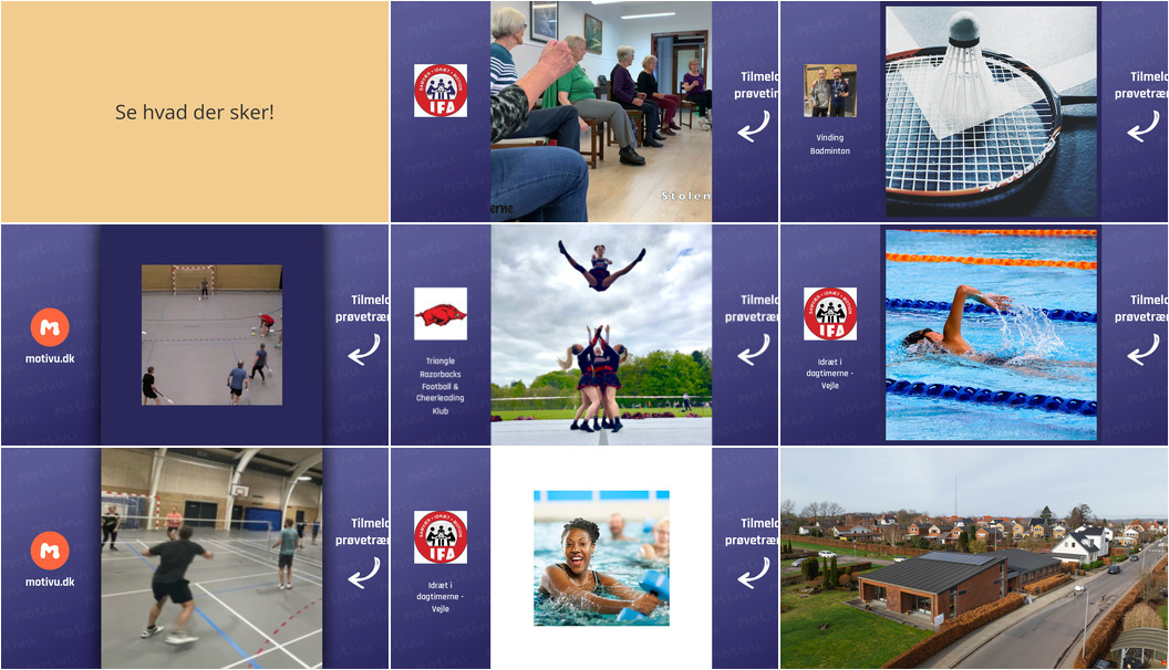 Aktiv uge i Vejle: Badminton, stolemotion og meget mere