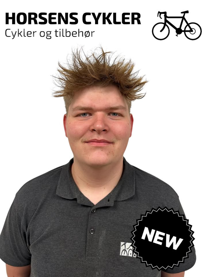 Horsens Cykler byder velkommen til ny lærling, Carl Christian