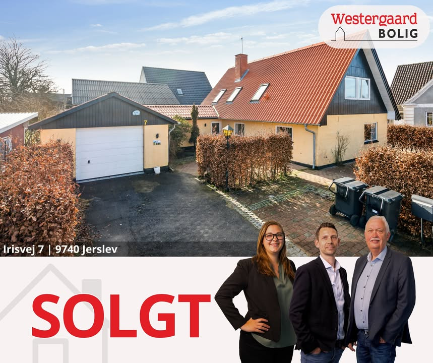 Westergaard Bolig sælger endnu en bolig på Irisvej 7 i Jerslev
