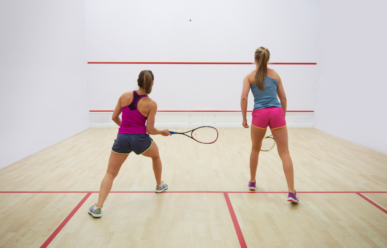 Masser af aktiviteter i Egå Squash Center