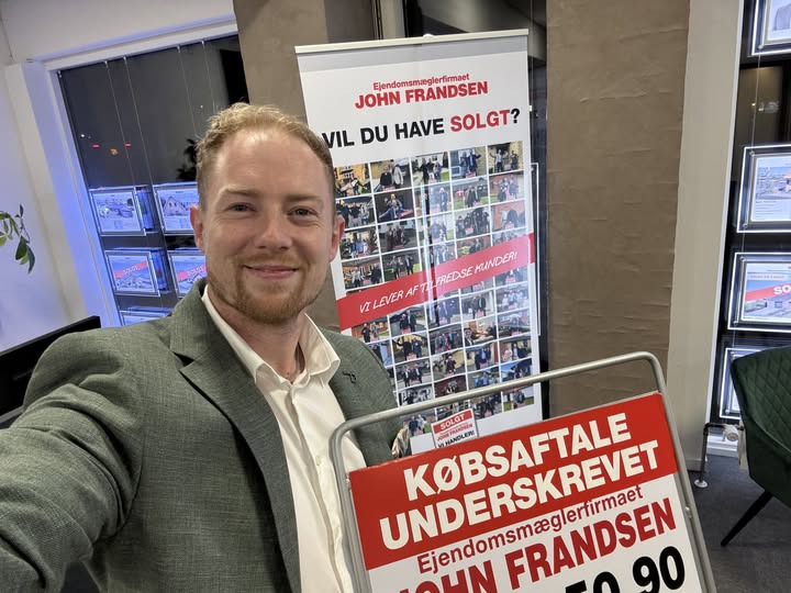 John Frandsen Ikast oplever travl aften med mange købsaftaler
