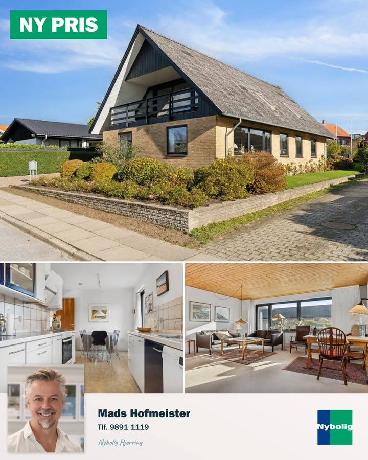 Nybolig Hjørring v/Morten Hove tilbyder villa på Skrænten 6 med ny lav pris