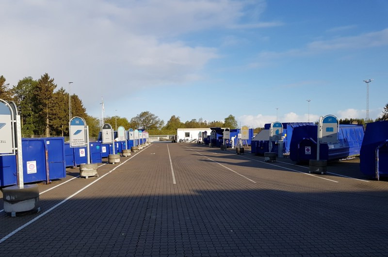 Selvbetjente genbrugspladser i Ikast-Brande åbne trods julelukning