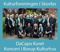 Musikalsk oplevelse med DaCapo Koret i Borup Kulturhus