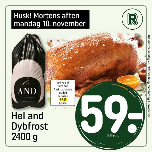 Tag et smugkig på REMA 1000 Halgårdvejs nyeste avis for hyggelige efterårstilbud